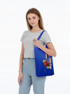 Холщовая сумка Architectonic, ярко-синяя, арт. 70351.44 фото 4 — Бизнес Презент