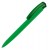 Ручка шариковая трехгранная UMA TRINITY K transparent GUM, soft-touch, зеленый
