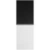Блокнот Dali Mini в клетку, черный, арт. 26995.30 фото 3 — Бизнес Презент