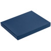 Коробка Overlap под ежедневник, аккумулятор и ручку, синяя, арт. 14009.40 фото 1 — Бизнес Презент