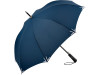 Зонт-трость Safebrella с фонариком и светоотражающими элементами, нейви, арт. 100076 фото 1 — Бизнес Презент