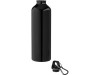 Бутылка для воды с карабином Oregon, объемом 770 мл, сплошной черный, арт. 10073990 фото 3 — Бизнес Презент