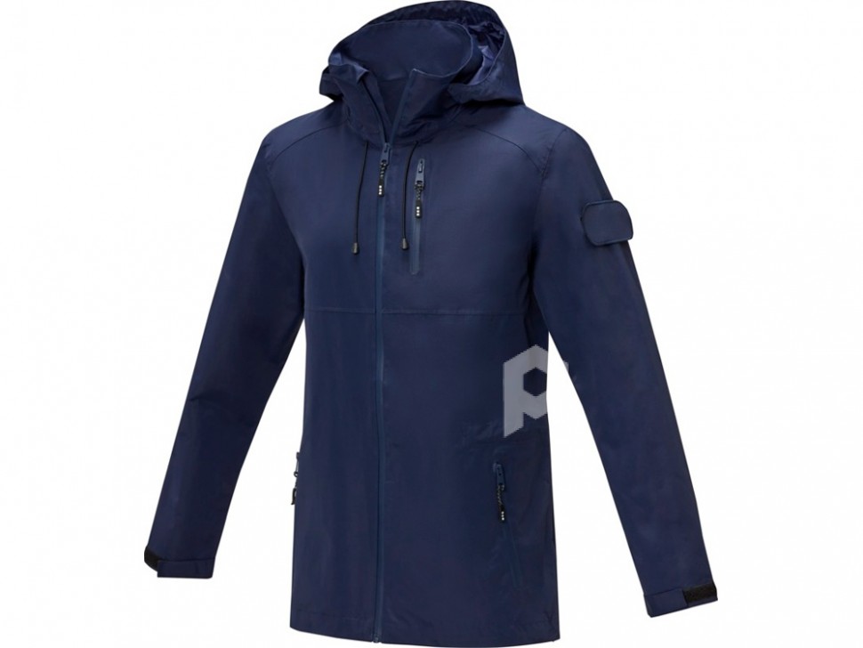 Легкая куртка унисекс Kai, изготовленная из переработанных материалов по стандарту GRS, темно-синий, арт. 3752655S фото 1 — Бизнес Презент