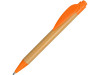 Ручка шариковая Листок, бамбук/оранжевый, арт. 18480.13 фото 1 — Бизнес Презент