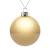 Елочный шар Finery Gloss, 10 см, глянцевый золотистый, арт. 17664.00 фото 1 — Бизнес Презент