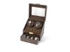 Шкатулка кожаная для часов с автоподзаводом Респект, коричневый, арт. 836727 фото 1 — Бизнес Презент