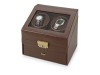Шкатулка кожаная для часов с автоподзаводом Респект, коричневый, арт. 836727 фото 2 — Бизнес Презент