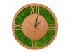 Часы Римские со мхом настенные, мокко, арт. 4500649 фото 1 — Бизнес Презент