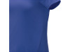 Женская стильная футболка поло с короткими рукавами Deimos, синий, арт. 3909552XS фото 5 — Бизнес Презент