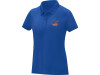 Женская стильная футболка поло с короткими рукавами Deimos, синий, арт. 3909552XS фото 8 — Бизнес Презент