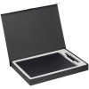 Коробка Roomy с ложементом под ежедневник и ручку, черная, арт. 18286.30 фото 2 — Бизнес Презент