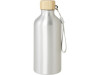 Бутылка для воды Malpeza из переработанного алюминия, 500 мл - Серебряный, арт. 10079481 фото 2 — Бизнес Презент