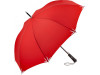 Зонт-трость Safebrella с фонариком и светоотражающими элементами, красный, арт. 100077 фото 1 — Бизнес Презент