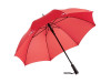Зонт-трость Safebrella с фонариком и светоотражающими элементами, красный, арт. 100077 фото 6 — Бизнес Презент