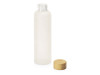 Стеклянная бутылка с бамбуковой крышкой Foggy, 600мл, белый (Р), арт. 828706p фото 2 — Бизнес Презент