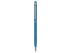 Ручка-стилус шариковая Jucy Soft с покрытием soft touch, голубой, арт. 18570.22 фото 2 — Бизнес Презент