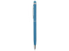 Ручка-стилус шариковая Jucy Soft с покрытием soft touch, голубой, арт. 18570.22 фото 3 — Бизнес Презент