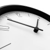 Часы настенные Lander, белые с черным, арт. 17120.63 фото 3 — Бизнес Презент