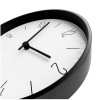 Часы настенные Lander, белые с черным, арт. 17120.63 фото 4 — Бизнес Презент