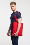 Холщовая сумка Basic 105, красная, арт. 1292.50 фото 4 — Бизнес Презент