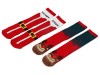 Набор носков с рождественской символикой в мешке мужские, 2 пары, красный, арт. 869101 фото 1 — Бизнес Презент