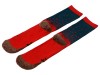 Набор носков с рождественской символикой в мешке мужские, 2 пары, красный, арт. 869101 фото 5 — Бизнес Презент