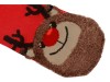 Набор носков с рождественской символикой в мешке мужские, 2 пары, красный, арт. 869101 фото 6 — Бизнес Презент