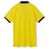 Рубашка поло Prince 190, желтая с темно-синим, арт. 6085.842 фото 2 — Бизнес Презент
