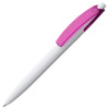 Ручка шариковая Bento, белая с розовым, арт. 4708.15 фото 1 — Бизнес Презент