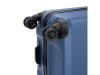 Чемодан TORBER Caspian, тёмно-синий, ABS-пластик, 43 х 26 х 68 см, 64 л, арт. 73431 фото 8 — Бизнес Презент