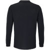 Рубашка поло унисекс с длинным рукавом Planet LSL, черная, арт. 04241312S фото 3 — Бизнес Презент