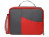 Изотермическая сумка-холодильник Breeze для ланч-бокса, серый/красный, арт. 935941 фото 4 — Бизнес Презент