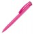 Ручка шариковая трехгранная UMA TRINITY K transparent GUM, soft-touch, розовый