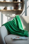 Плед Plush, зеленый, арт. 14732.90 фото 5 — Бизнес Презент