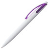 Ручка шариковая Bento, белая с фиолетовым, арт. 4708.67 фото 2 — Бизнес Презент
