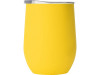 Термокружка Sense Gum, soft-touch, непротекаемая крышка, 370мл, желтый (P), арт. 827404Np фото 3 — Бизнес Презент