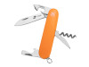Нож перочинный Stinger, 90 мм, 10 функций, материал рукояти: АБС-пластик (оранжевый), арт. 441143 фото 1 — Бизнес Презент