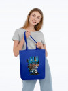 Холщовая сумка Moscow Boy, ярко-синяя, арт. 70352.44 фото 3 — Бизнес Презент