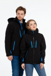 Куртка софтшелл женская Patrol, черная с синим, арт. 11631.34.XS фото 9 — Бизнес Презент