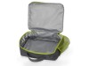 Изотермическая сумка-холодильник Breeze для ланч-бокса, серый/зел яблоко, арт. 935968 фото 2 — Бизнес Презент