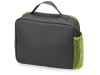 Изотермическая сумка-холодильник Breeze для ланч-бокса, серый/зел яблоко, арт. 935968 фото 3 — Бизнес Презент