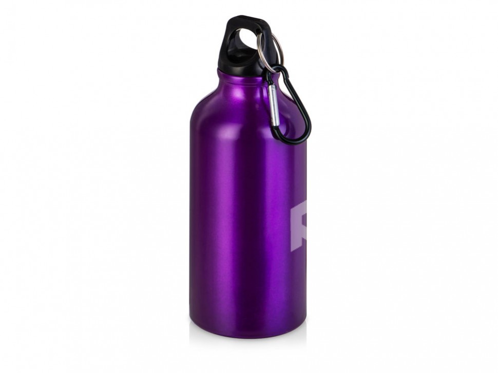 Бутылка Oregon с карабином 400мл, пурпурный, арт. 5-10000211 фото 1 — Бизнес Презент