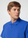 Рубашка поло мужская Spring 210, ярко-синяя (royal), арт. 1898.441 фото 12 — Бизнес Презент