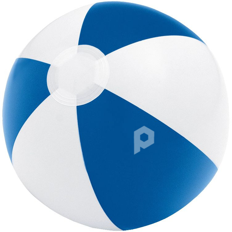 Надувной пляжный мяч Cruise, синий с белым, арт. 13441.40 фото 1 — Бизнес Презент