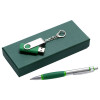 Набор Notes: ручка и флешка 8 Гб, зеленый, арт. 3135.90 фото 1 — Бизнес Презент