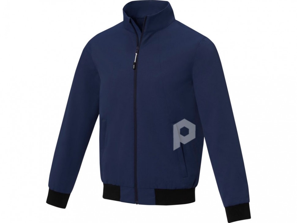 Keefe Легкая куртка-бомбер унисекс, темно-синий, арт. 38331553XL фото 1 — Бизнес Презент
