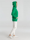 Толстовка с капюшоном унисекс Hoodie, зеленая, арт. WU03W520XS фото 7 — Бизнес Презент