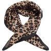 Платок Leopardo Silk, коричневый, арт. UFM756Y фото 3 — Бизнес Презент