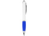 Ручка пластиковая шариковая CARREL с антибактериальным покрытием, белый/королевский синий, арт. HW8039S105 фото 4 — Бизнес Презент