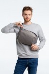 Рюкзак на одно плечо Tweed, серый, арт. 11664.10 фото 13 — Бизнес Презент